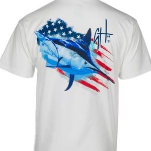 NWT Men’s XL Guy Harvey American Guy Short Sleeve T-Shirt